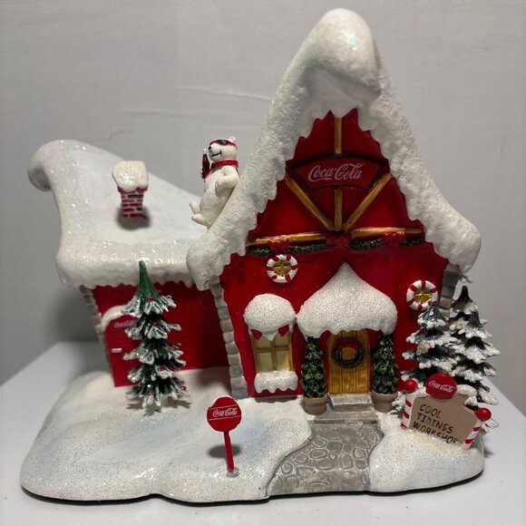 Coca-Cola Cool Tidings Workshop Hawthorne Polar Bear Village Certificate - Picture 8 of 16